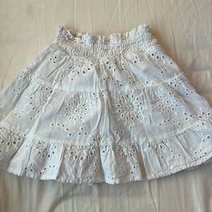 White skirt for girls